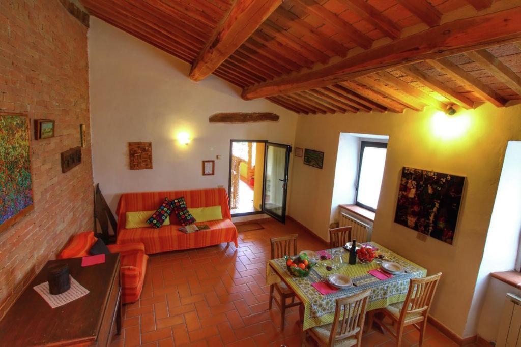 Podere Il Tigliolo Castiglione d'Orcia Bagian luar foto