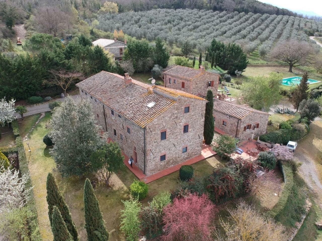 Podere Il Tigliolo Castiglione d'Orcia Bagian luar foto